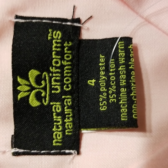 NWT KIDS MEDICAL SCRUBS PINK SIZE 4 - Picture 2 of 7